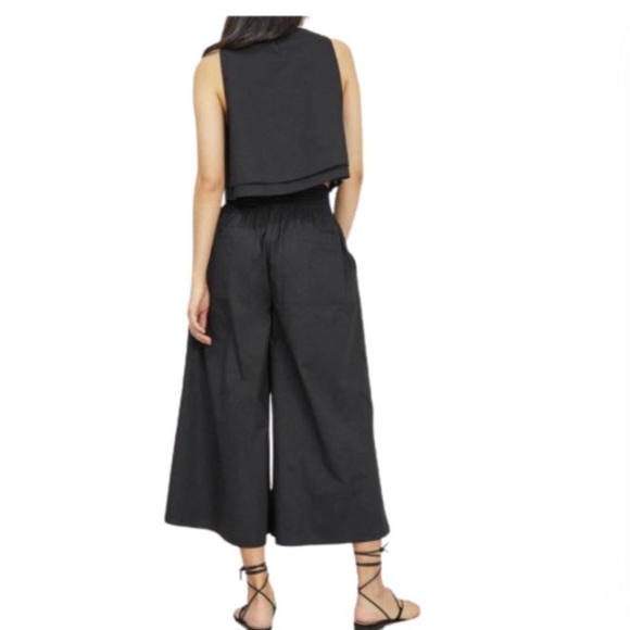 Apiece Apart Galicia Wide Leg Pant in Black Size 0 - Picture 5 of 5